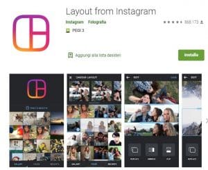 layout instagram android